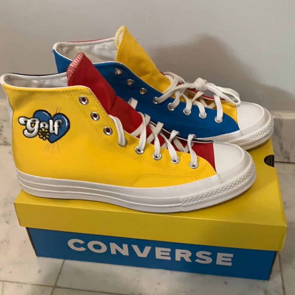 Converse golf collab high tops